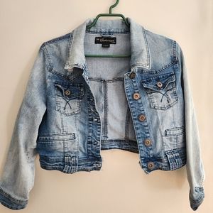 Cropped Jean Jacket